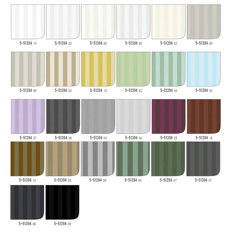 Voilage rayé 5-51394 - Collection TRANSPARENCE