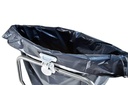 CHARIOT PORTE-SAC HERMETIQUE - 600 x 490 x Ht. 830 mm
