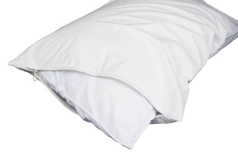 SOUS-TAIE D'OREILLER BRAVANE BLANC - 45 x 70 cm