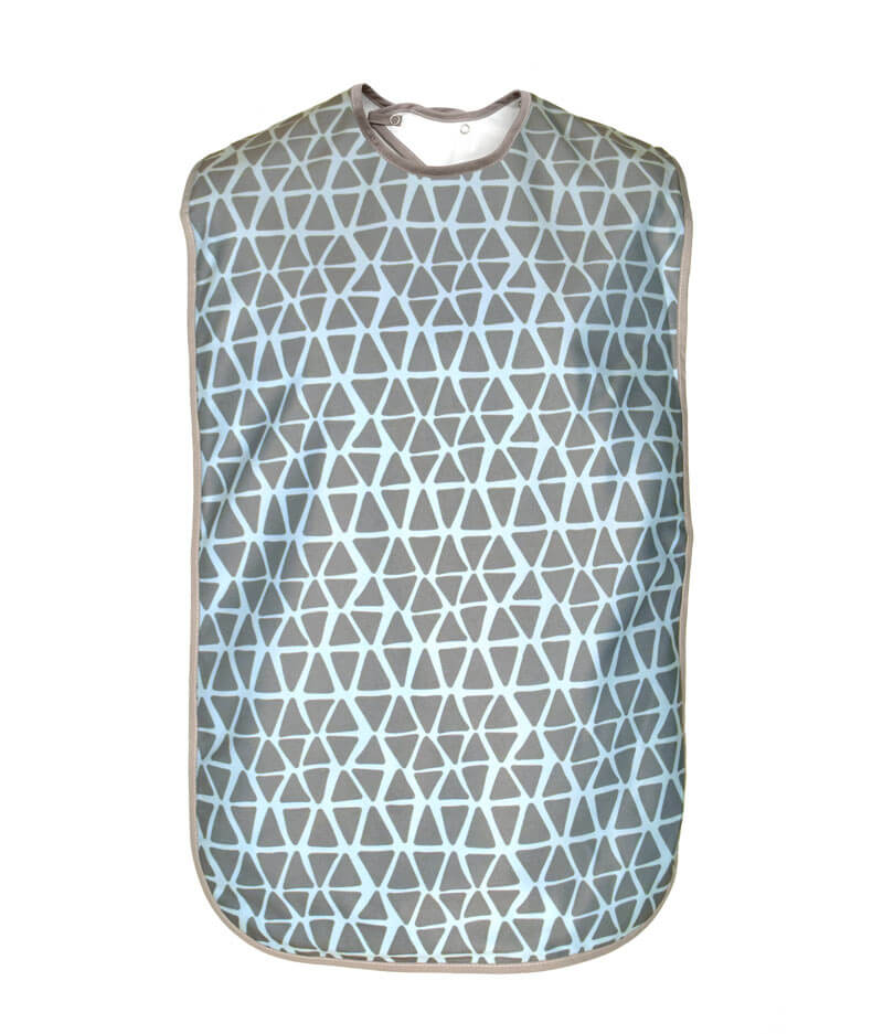 SERVIETTE REPAS ADULTE - BAVOIR Imperméable - FLANELLE