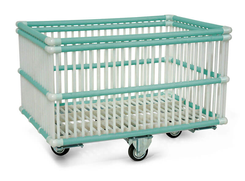 CHARIOT POLYPRO - 250 Lt. - 950 x 630 x Ht. 665 mm