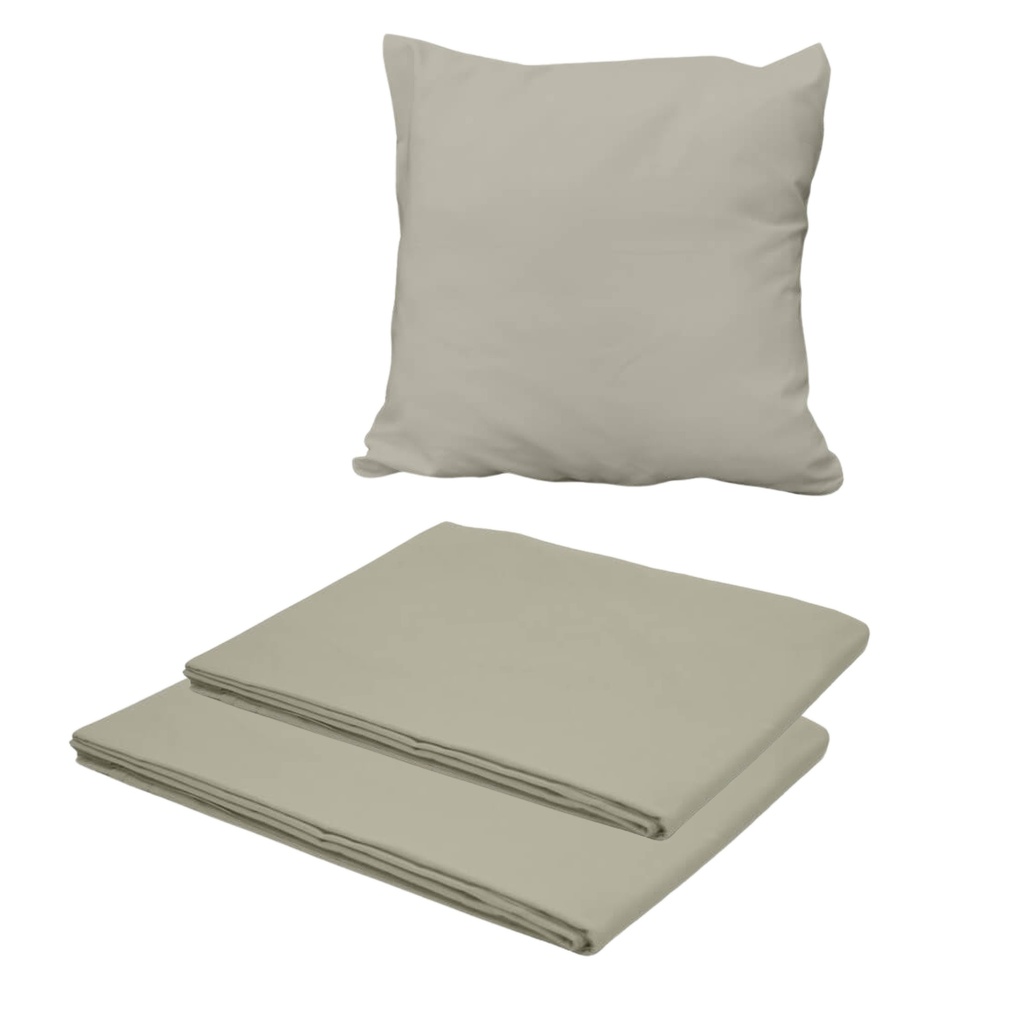 KIT LINGE 3 PIECES POUR LIT 140x200 cm