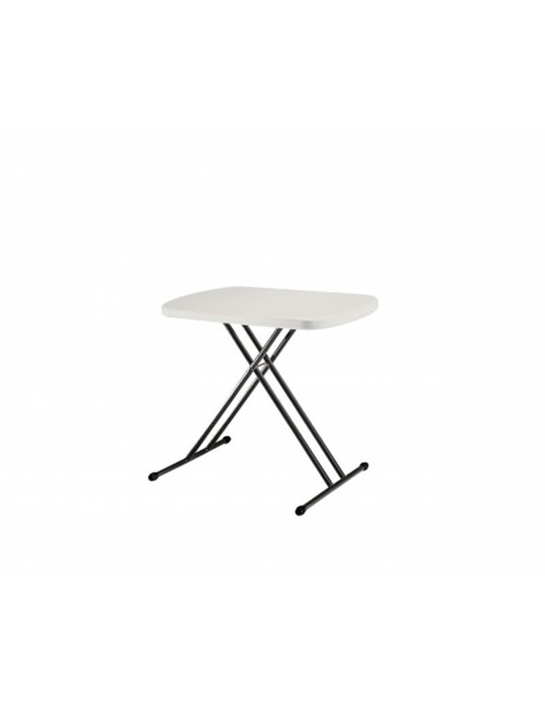 CHEVET PLIANT POLYETHYLENE ROC - 65 x 45 x Ht.54 à 69 cm