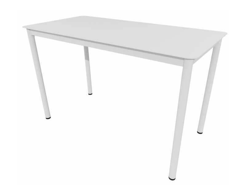 TABLE 4 PIEDS METALLIQUE MATEO - 60 x 120 x Ht.76 cm