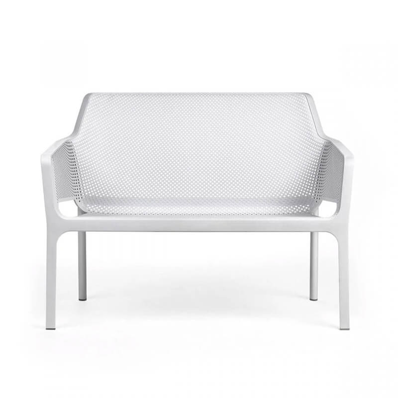 BANC MONOBLOC POLYPROPYLENE - Perforé