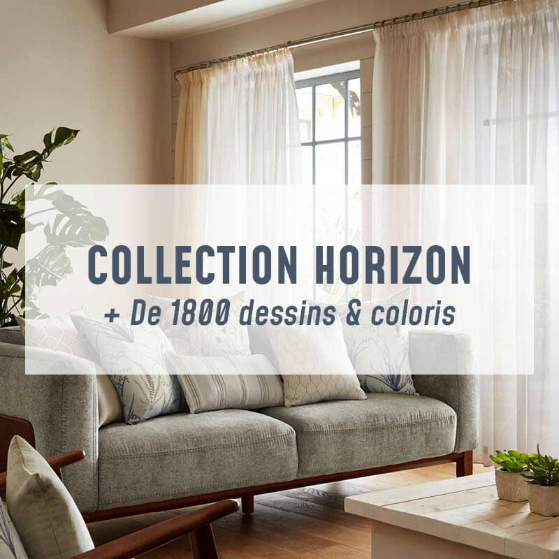 Voilage imprimé Horizon- Collection Horizon