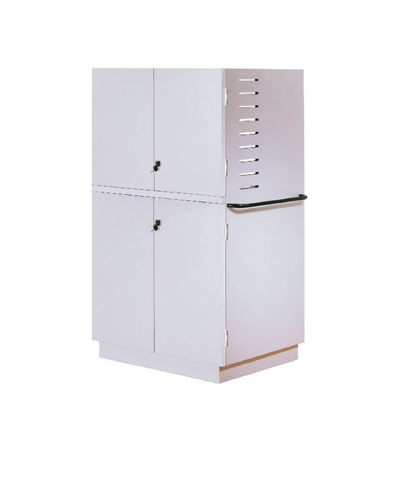 MEUBLE DE RANGEMENT VIDEO - 101 x 70 x Ht.148 cm