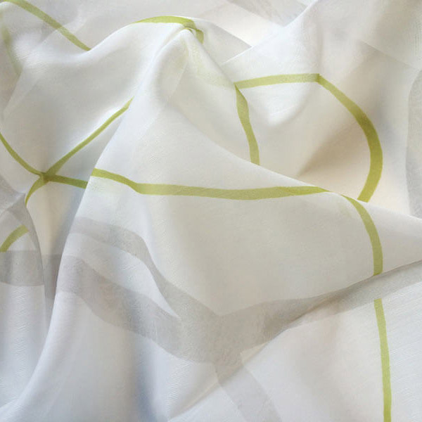 Voilage imprimé 814-10 - Collection TRANSPARENCE