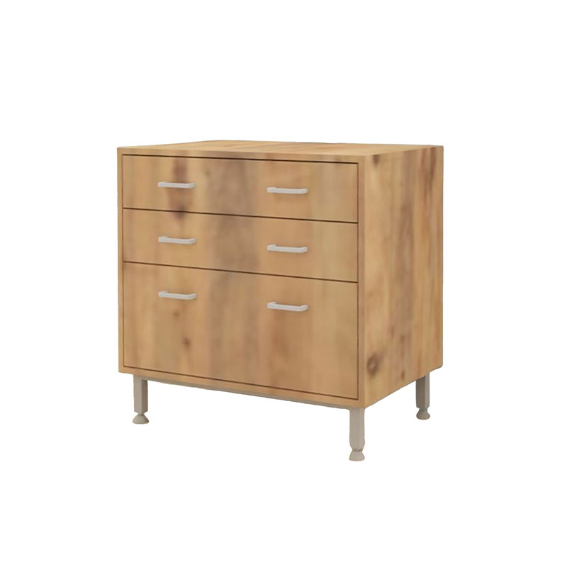 COMMODE 3 TIROIRS SACHA - 80x51xHt.80cm