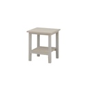 CHEVET 2 TABLETTES SACHA - 35x35xHt.40cm