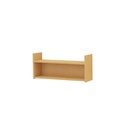 ETAGERE MURALE 2 TABLETTES LUCAS - 80x20,7xHt.35cm