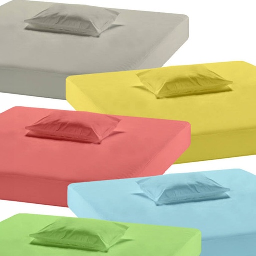 [5313-6090] TAIE D'OREILLER - PC Jersey Pastel - 60x90 cm