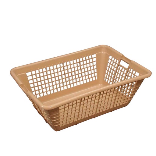 [6022 | BEIGE] CORBEILLE A LINGE - Grand Modèle - Beige