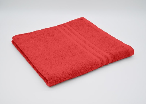 [6421I | COQUEL] DRAP DE BAIN - VARIANCE 420 - Coquelicot