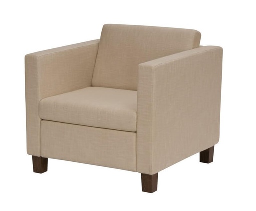 [MOB63-1P-Quetsche Y04] FAUTEUIL JOHN - 75 x 85 x Ht.78 cm