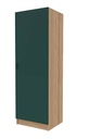 ARMOIRE BOIS HUGO 1 PORTE - 60x60xHt.180 cm