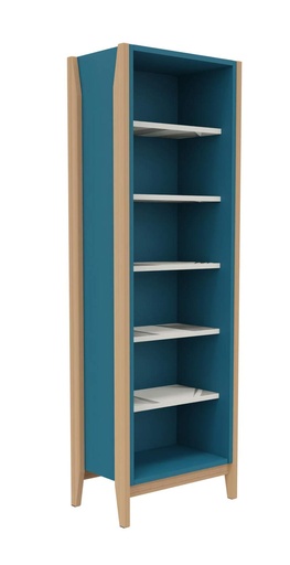 BIBLIOTHEQUE BOIS MANON - 63 x 38 x Ht.180 cm