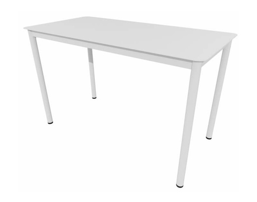 TABLE 4 PIEDS METALLIQUE MATEO - 60 x 120 x Ht.76 cm
