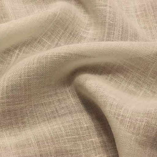 Voilage étamine aspect lin 34-SEN - Collection TRANSPARENCE  