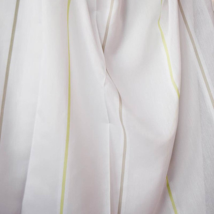 Voilage rayé 5-50567 - Collection TRANSPARENCE