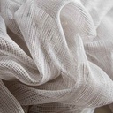 Voilage aspect filet NUANCE - Collection TRANSPARENCE