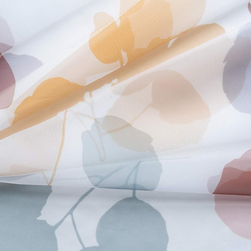 Voilage imprimé 834 S LIV - Collection TRANSPARENCE