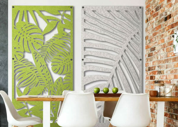 PANNEAU ACOUSTIQUE MURAL BELLA - Lg.1100 x Ht.1900 mm