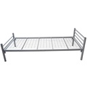 LIT METAL ELIO - 3 TRAVERSES + SOMMIER TREILLIS - 90x200cm