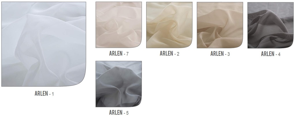VoilageARLEN - Collection TRANSPARENCE