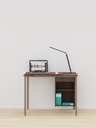 BUREAU AVEC NICHE + TIROIR SACHA - 100x60xHt.75cm