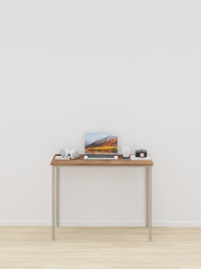 BUREAU SIMPLE SACHA - 120x60xHt.75cm