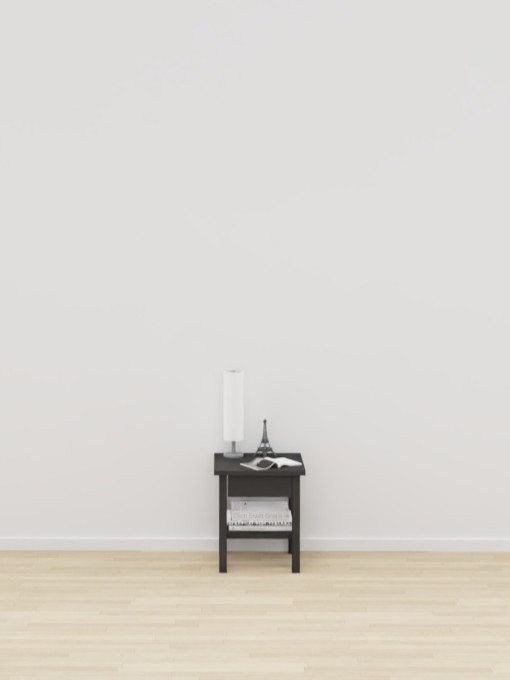 CHEVET AVEC TIROIR SACHA - 35x35xHt.40cm