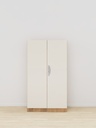 ARMOIRE 2 PORTES LUCAS - 100x58xHt.180cm