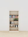 BIBLIOTHEQUE LUCAS - 80x40xHt.180cm