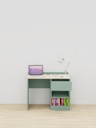 BUREAU AVEC NICHE + TIROIR LUCAS - 120x60xHt.75cm