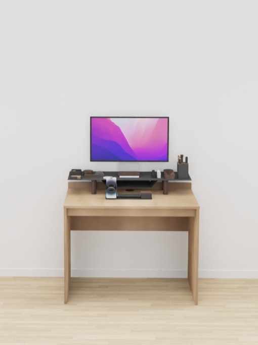 BUREAU SIMPLE LUCAS - 100x60xHt.75cm