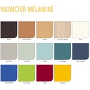 LIT BOIS LENA CHEVET INTEGRE SANS SOMMIER - 90 x 200 cm