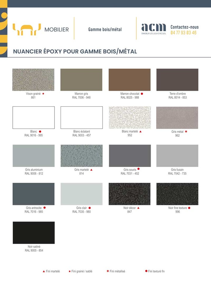 TABLE 4 PIEDS COCO - Ø 80 x Ht.75 cm