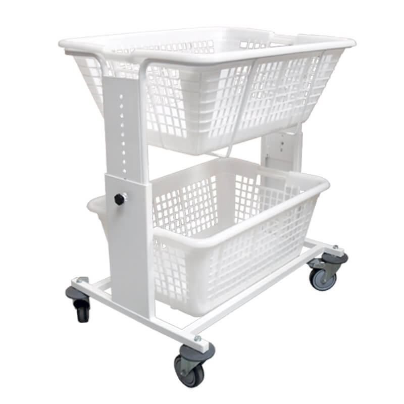 chariot-porte-corbeilles-hauteur-reglable-2-corbeilles-CH6022R