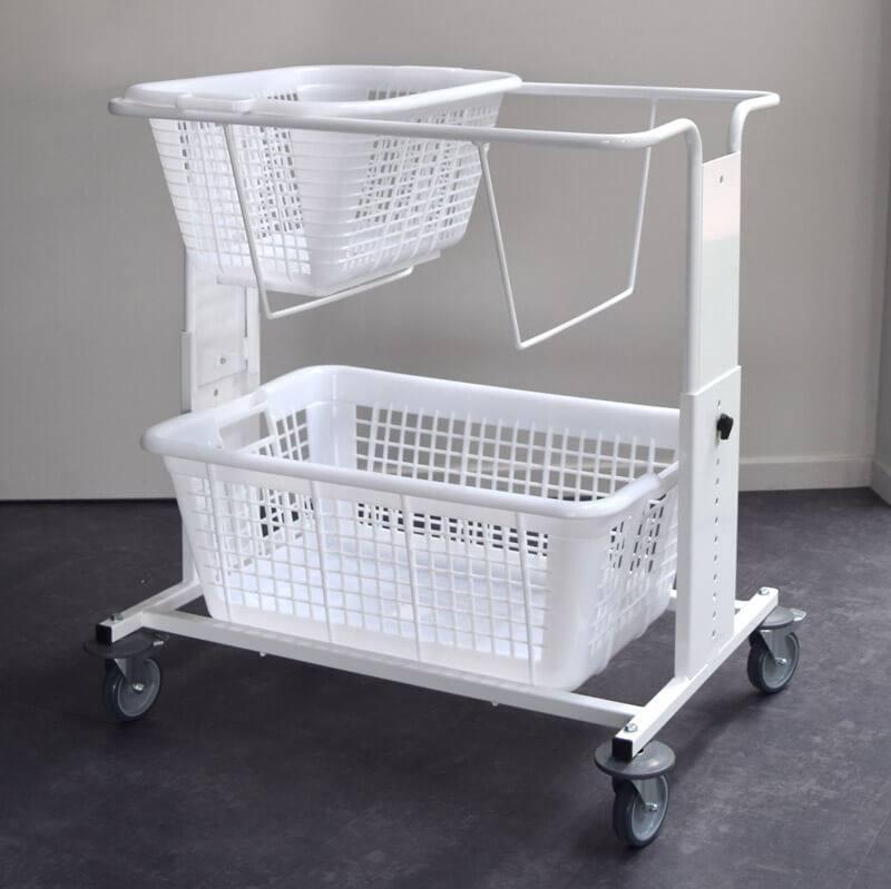 chariot-porte-corbeilles-hauteur-reglable-3-corbeilles-CH6022R