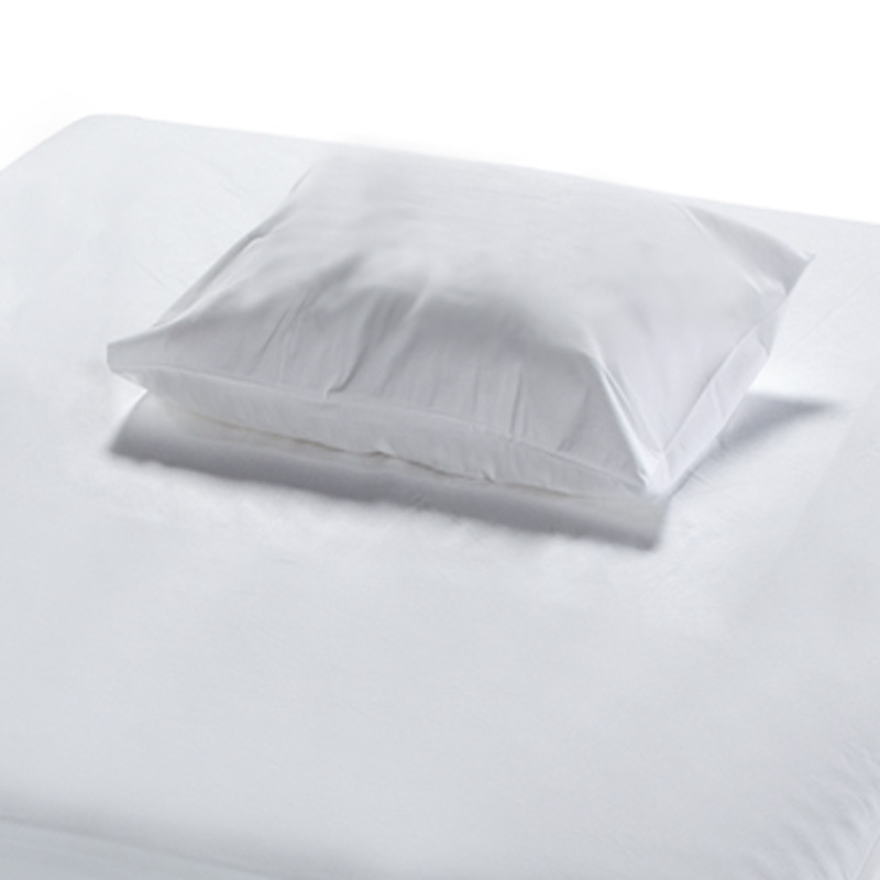 TAIE D'OREILLER PC Jersey Blanc - 60x90 cm