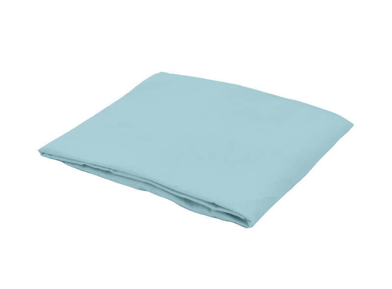 DRAP HOUSSE UNI CLASSIC - PC Azur - 140 x 190 cm
