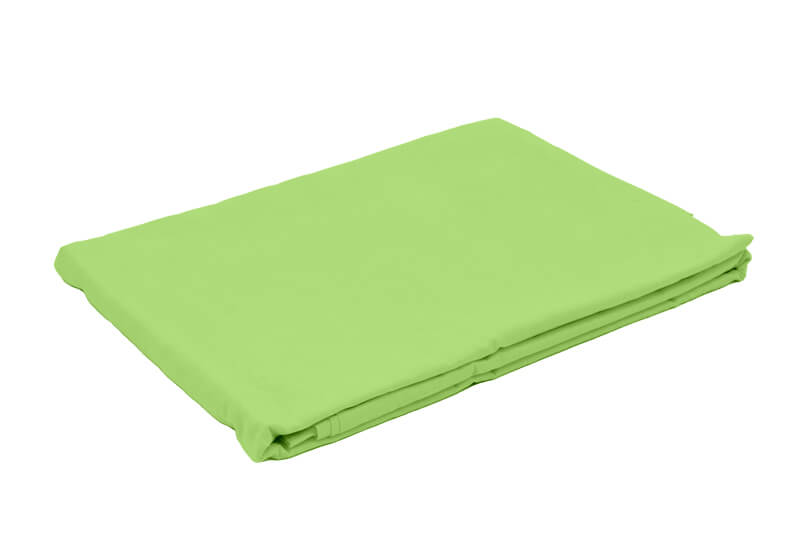 HOUSSE DE COUETTE UNIE CLASSIC PC Pomme - 140 x 200 cm