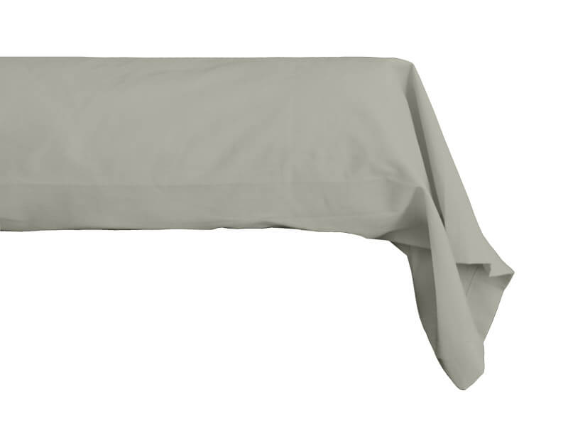 TAIE TRAVERSIN UNIE CLASSIC PC Ficelle 90cm Forme fourreau