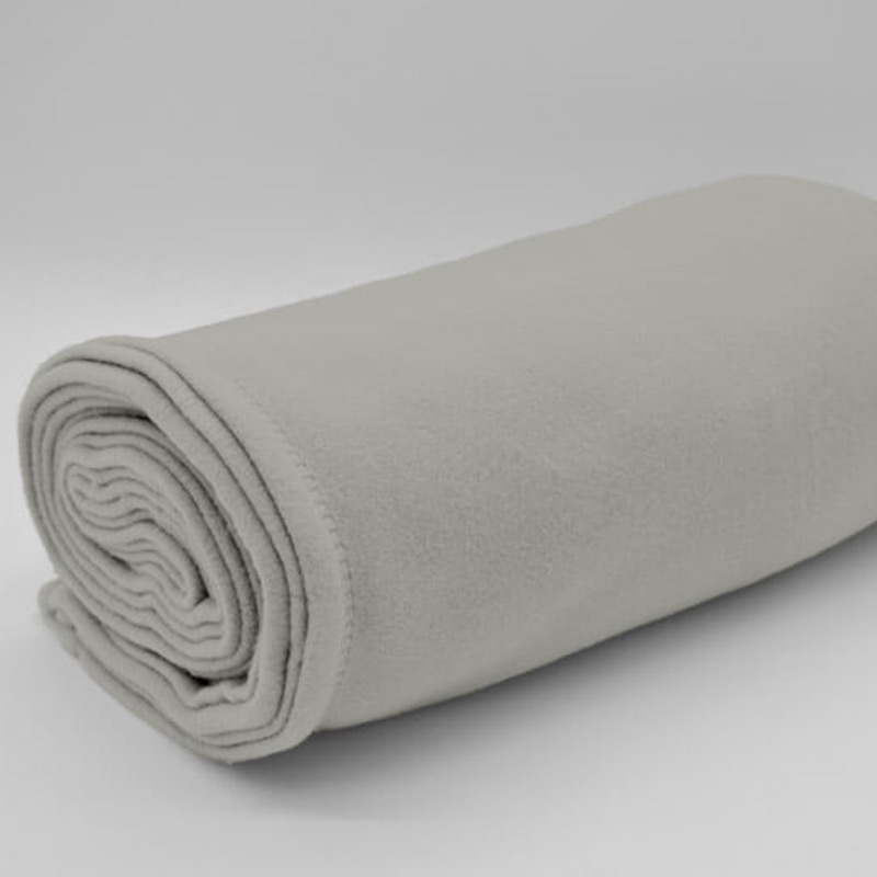 COUVERTURE POLAIRE PERLE - 350 g/m² - 180 x 220 cm