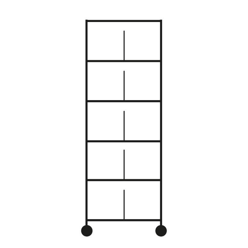 CHARIOT DISTRIBUTION LINGE PROPRE - 10 casiers