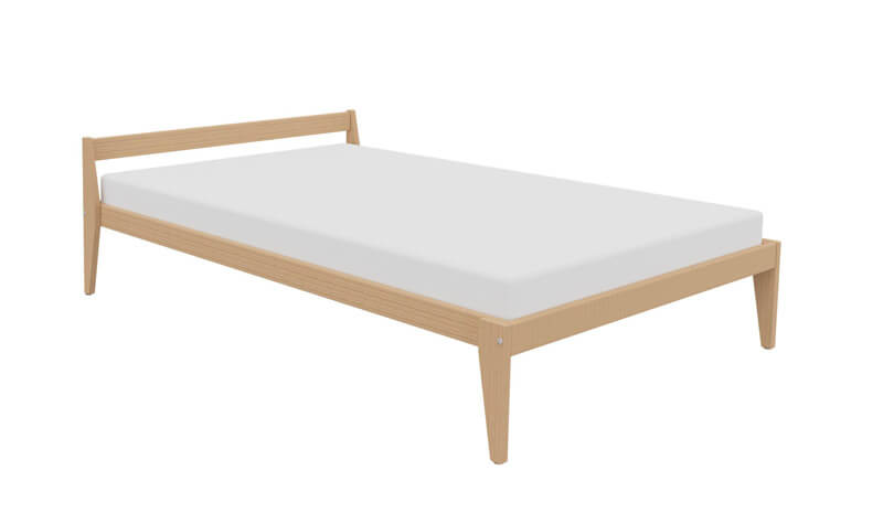 LIT BOIS MANON SANS SOMMIER - 140 x 190 cm