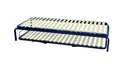 LIT METALLIQUE + LIT GIGOGNE - 80 x 190 cm
