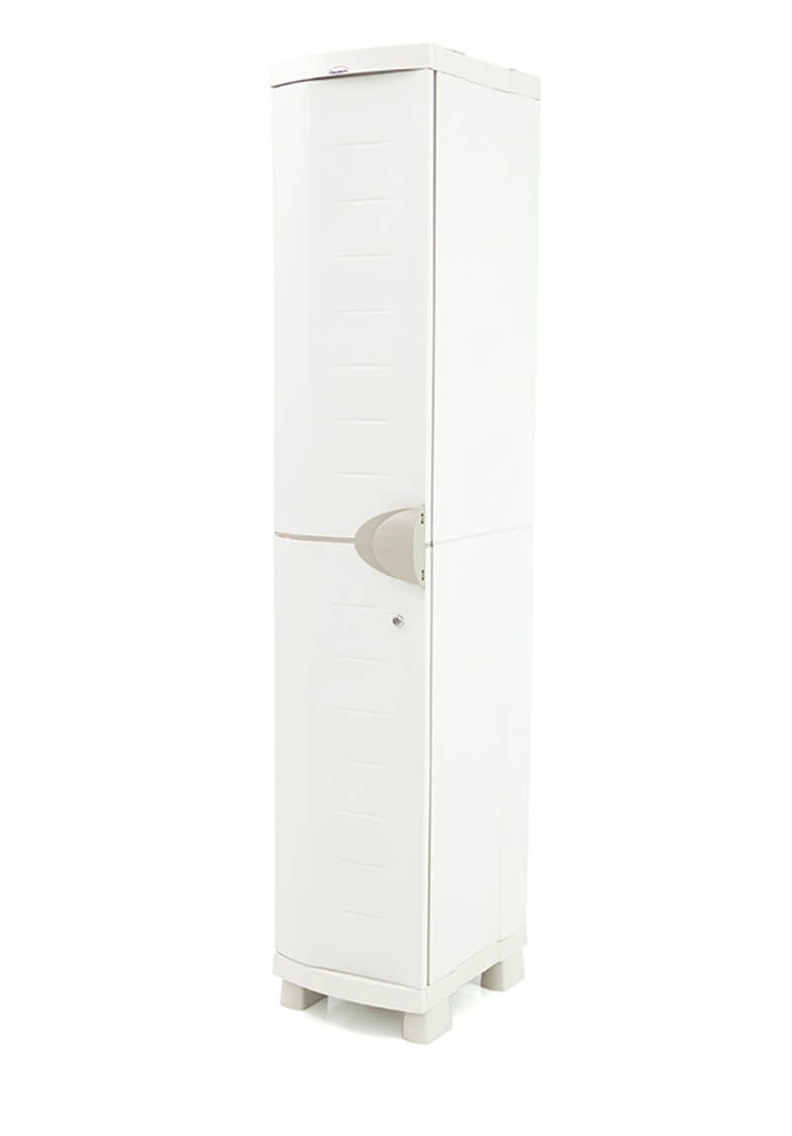 ARMOIRE RESINE MARIO 2 PORTES - 35x45xHt.184 cm
