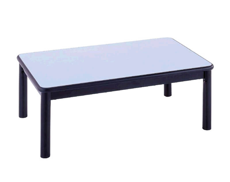 TABLE BASSE 4 PIEDS CARO - 60x100xHt.35 cm
